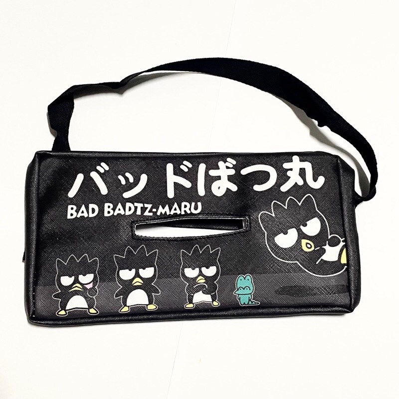 ที่ใส่ทิชชู่ ที่ครอบทิชชู่ แบบแขวน หลังเบาะรถ bad badtz maru