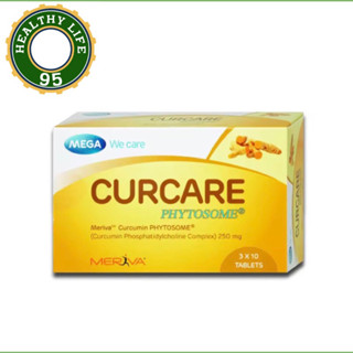 Maga Curcare Phytosome 250mg.30Caps (เมกา เคอแคร์ /ช่วยล้างสารพิษในร่างกาย)