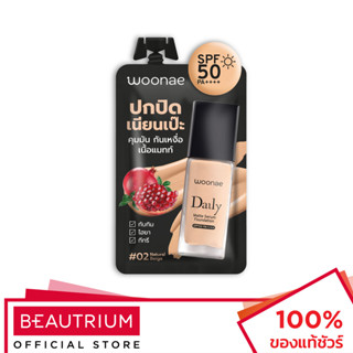 WOONAE Daily Matte Serum Foundation SPF50 PA++++ รองพื้น 8g