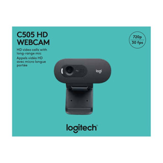 กล้องเว็บแคม Logitech C505 HD Webcam 720p Warranty 1 - y