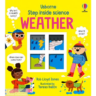 DKTODAY หนังสือ USBORNE STEP INSIDE SCIENCE:WEATHER (AGE 5+)