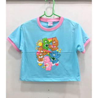 🌈❤️🧸มาใหม่ค่ะ🌈เสื้อครอปแคร์แบร์ เสื้อยืดcarebears ลายชัดน่ารักมากค่ะ🧸❤️🌈