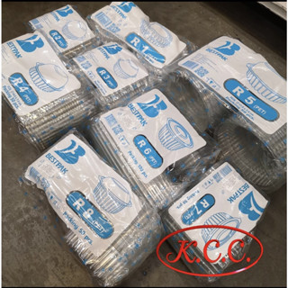 KCC ขายยกลัง กล่อง R1 / R2 / R3 / R4 / R4s / R5 / R6 / R7 / R8 กล่องพลาสติกใส กล่องใสทรงกลม PET กล่องใส่อาหาร ขายยกลัง