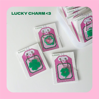 Clover Keyring พวงกุญแจใบโคลฟเวอร์ จี้อะคริลิค