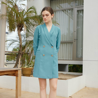 MAVE เดรส รุ่น Daylight Dress Suit Vintage Blue