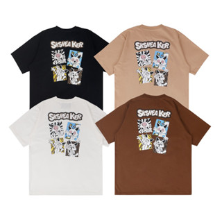 SK SNEAKER CAFFEINE TEE สินค้ามี 4 สีให้เลือก