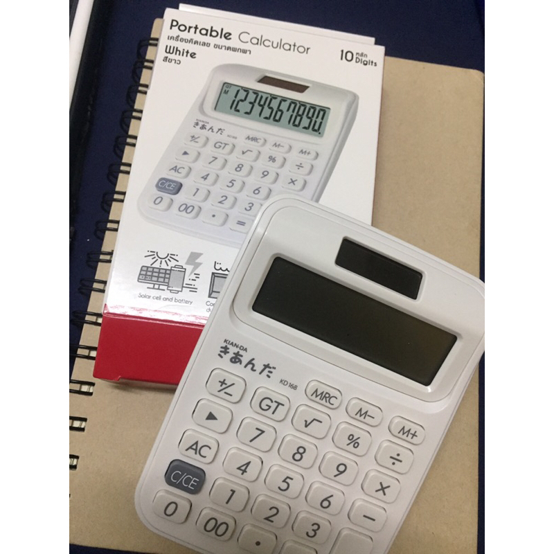 เครื่องคิดเลข ขนาดพกพา (10หลัก) Portable Calculator KIAN-DA