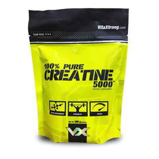 VITAXTRONG 100% PURE CREATINE 5000 (300 g.)เพิ่มพละกำลัง สะสมพลังงานให้กล้ามเนื้อ