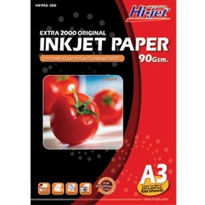 กระดาษอิงค์เจ็ท A4 90 แกรม  HI-JET HE903-100 / HI-JET HE904-200