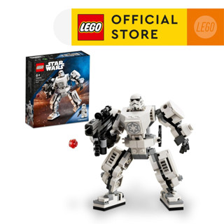 LEGO Star Wars 75370 Stormtrooper Mech Building Toy Set (138 Pieces)