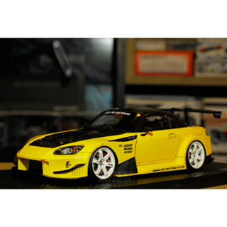 Ignition Model : IG2014 1/18 JS RACING S2000 (AP1) Yellow