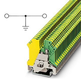 Phoenix Ground Terminal Block USLKG 3