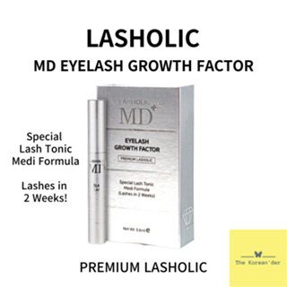 [พร้อมส่ง] LASHOLIC MD Plus Eyelash Growth Factor Premium Lash Tonic เซรั่มบำรุงและเพิ่มความยาวขนตา ขนาด 5.6 ml