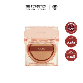 Clio Kill Cover The New Founwear Cushion (Koshort In Seoul Limited) SPF50+ PA+++ 15gx2 - 3 Linen    คุชชั่นแมวส้ม