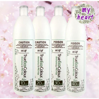 Hi Lift True Eco Colour Peroxide 1000 ml แอมโมเนียไฮบริดอเนกประสงค์ประสิทธิภาพสูง