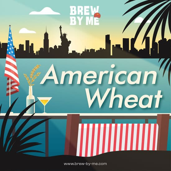 ชุดวัตถุดิบทำเบียร์ American Wheat ขนาด 2.5 (9.4 ลิตร) และ 5 แกลลอน (18.9 ลิตร) Beer Kit