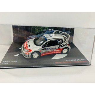 Altaya - 1/43 - Rally de Finlandia - PEUGEOT 206 WRC - Mini Car - J66