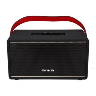 MI-X220 AIWA Retro Helix Bluetooth Speaker ลำโพงบลูทูธพกพา SUPER BASS ( สีดำ )