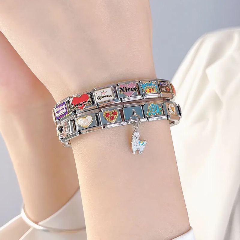 ชาร์ม Italian Charm Bracelet