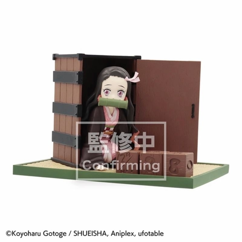 น่ารักมาก 🌸 Taito Demon Slayer Kimetsu no Yaiba Nezuko Kamado Calendar Nezuko Figure 🌸 โมเดล ปฎิทิน 