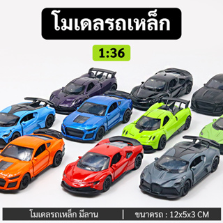 โมเดลรถเหล็ก สเกล 1:36 | มีลาน เปิดประตูได้ทุกคัน