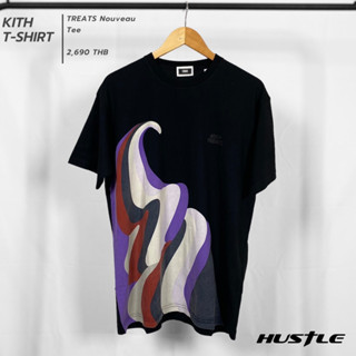 [Hustle.store]เสื้อยืด KITH TREATS Nouveau Tee  มือ1ของแท้พร้อมส่ง‼️‼️‼️‼️‼️‼️‼️‼️