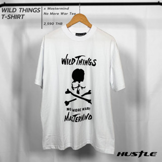 [Hustle.store]เสื้อยืด Wild Things x Mastermind No More War Tee  มือ1ของแท้พร้อมส่ง‼️‼️‼️‼️‼️‼️‼️‼️