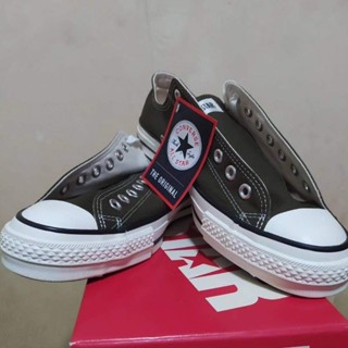 Converse Canvas AS J Ox Khaki Made In Japan แท้