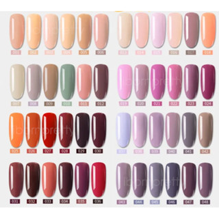 สีเจล Mottled gel nail polish สีเจลอบ สีทาเล็บเจล สีทาเล็บ 10ml ขวดใหญ่