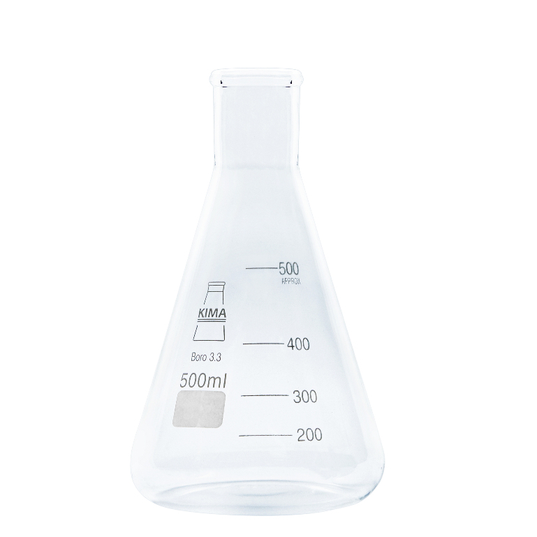 ขวดรูปชมพู่ / FLASK ERLENMAYER 50, 100, 250, 500, 1000 ml.