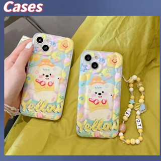 คูปองเคลม🎀เคสไอโ case for iphone 11 12 กราฟฟิตีที่ด้านข้างของเค้ก เคส 14 13 12 11 pro max เคสมือถือกันกระแทก