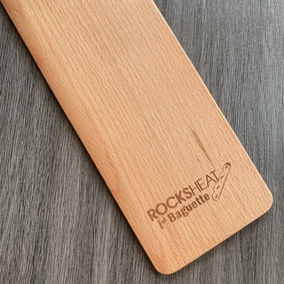 Baguette Flipping Board Bread Dough Transfer Board ไม้พลิกบาแกต แบรนด์ Rocksheat / Chefmade wk9979