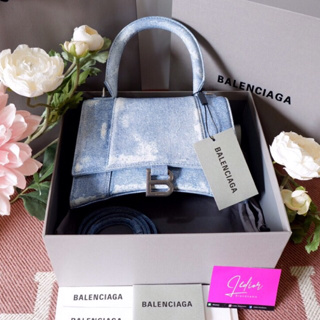 [ทักแชทก่อนสั่งซื้อ] Balenciaga Blue Denim อุปกรณ์ครบ ถ่ายจากสินค้าจริง