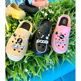 Pitcha พร้อมส่งรองแฟชั่นหัวโตแต่งอะไหล่ดีไซน์น่ารักนำสมัยงานน้ำหนักเบาสวมใส่สบายได้ตลอดทั้งวัน.....ห้ามพลาด️