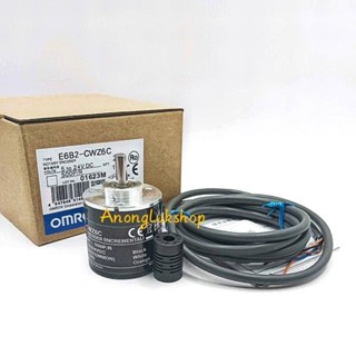 ROTARY ENCODER E6B2-CWZ6C 500P/R เอ็นโค้ดเดอร์โรตารี่ OMRON  5-24VDC