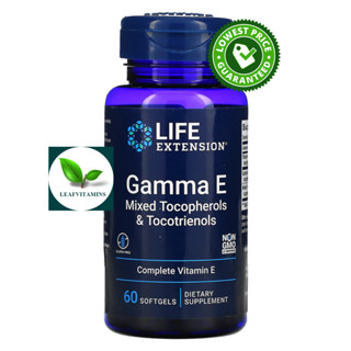 Life Extension Gamma E Mixed Tocopherols &amp; Tocotrienols / 60 Softgels