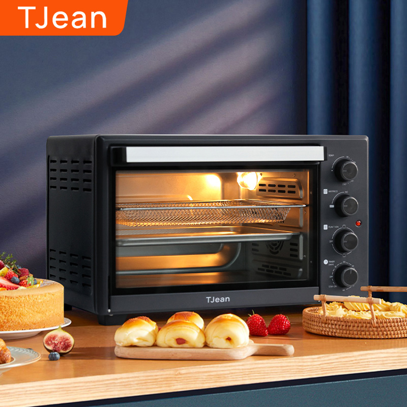 TJean เตาอบอัจฉริยะในครัวเรือนความจุขนาดใหญ่ 38L เตาอบไมโครเวฟไมโครสตีมในตัว