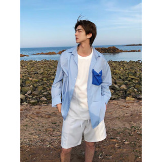 PAPA.XQ PIPPY SHIRT 🫶🏻🔥🛒(New! เสื้อเชิ้ตแขนยาว กระเป๋ารูดได้ พร้อมส่งค้าบ✨🔥)