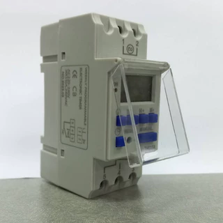 THC15A อย่างดีใช้ถ่านชาร์จ!! นาฬิกาตั้งเวลา 20โปรแกรม Digital Timer Switch 220Vac 16A TIME Switch