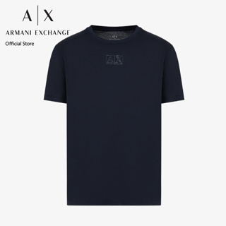 AX Armani Exchange เสื้อยืดผู้ชาย รุ่น 6LZTAAZJA5Z1510 สี Navy