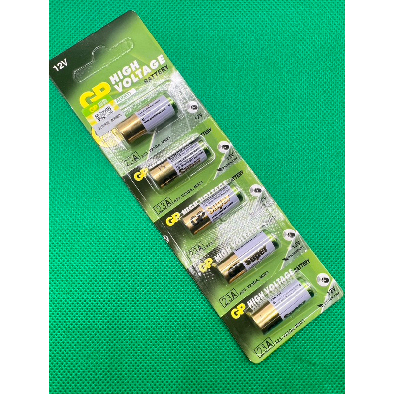 ใหม่ ถ่าน GP CR2032 GP 23A LR44 ของแท้100% Alkaline Battery 12V. ถ่านกริ่งไร้สาย รีโมตรถยนต์ Car Rem