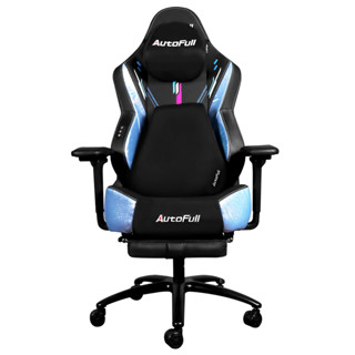 Autofull Gaming Chair + Ergonomic เก้าอี้เกมมิ่ง เก้าอี้เล่นเกมส์เพื่อสุขภาพ รุ่น AF201BMA