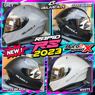 หมวกกันน็อค BILMOLA RAPID RS สีพื้น 2023