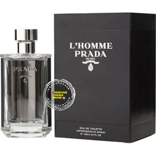 Rare item!!! Prada LHomme EDT for Men 100ml กล่องซีล ป้ายไทย เบิกห้าง (พร้อมส่งค่ะ)