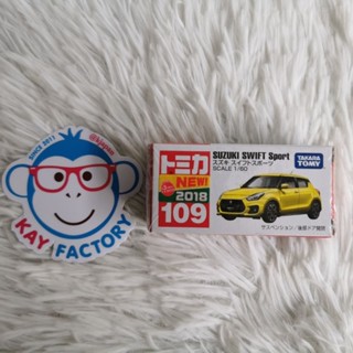 TAKARA TOMY Tomica SUZUKI SWIFT Sport No.109 รถเหล็ก โทมิก้า ของแท้ ส่งฟรี