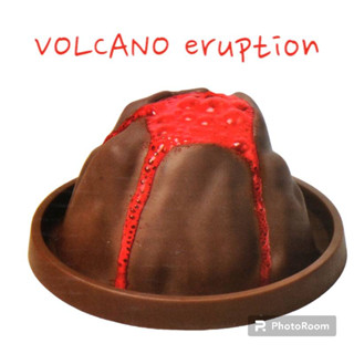 ๊UPRIGHT_พร้อมส่ง Volcano Eruption  ชุดทดลองวิทยาศาสตร์  จำลองการเกิดภูเขาไฟระเบิด