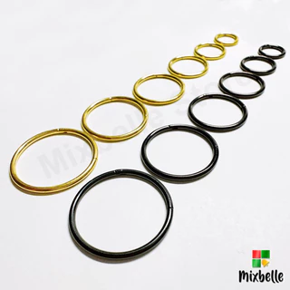 ต่างหูห่วงไร้รอยต่อ จิวหู จิวจมูก สแตนเลสแท้ Helix Earrings [รหัส QA]