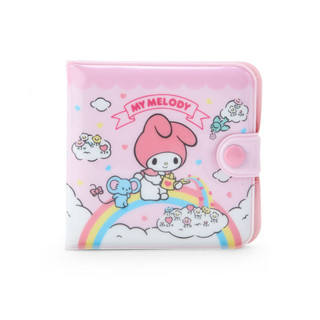 กระเป๋าสตางค์พับ mm Mymelody ประมาณ 9 x 1.5 x 9 ซม