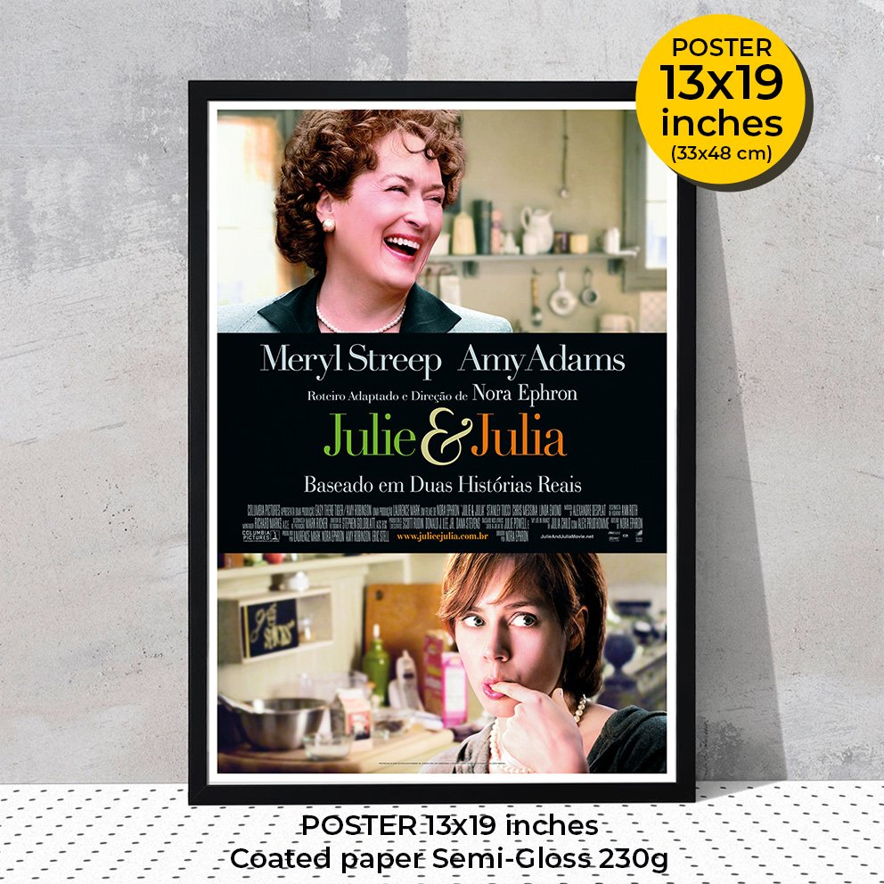 Julie & Julia Poster 13x19 inches