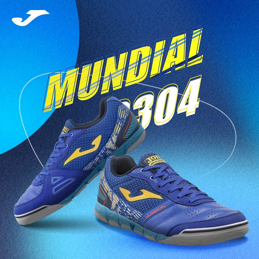 สินค้าลิขสิทธ์ [ของแท้ 100 เปอร์เซนต์ ]  รองเท้าฟุตซอลโจม่า JOMA MUNDIAL MUNS2304